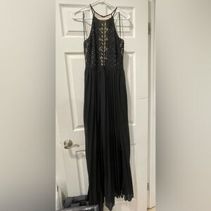 Elegant Black Lace Gown